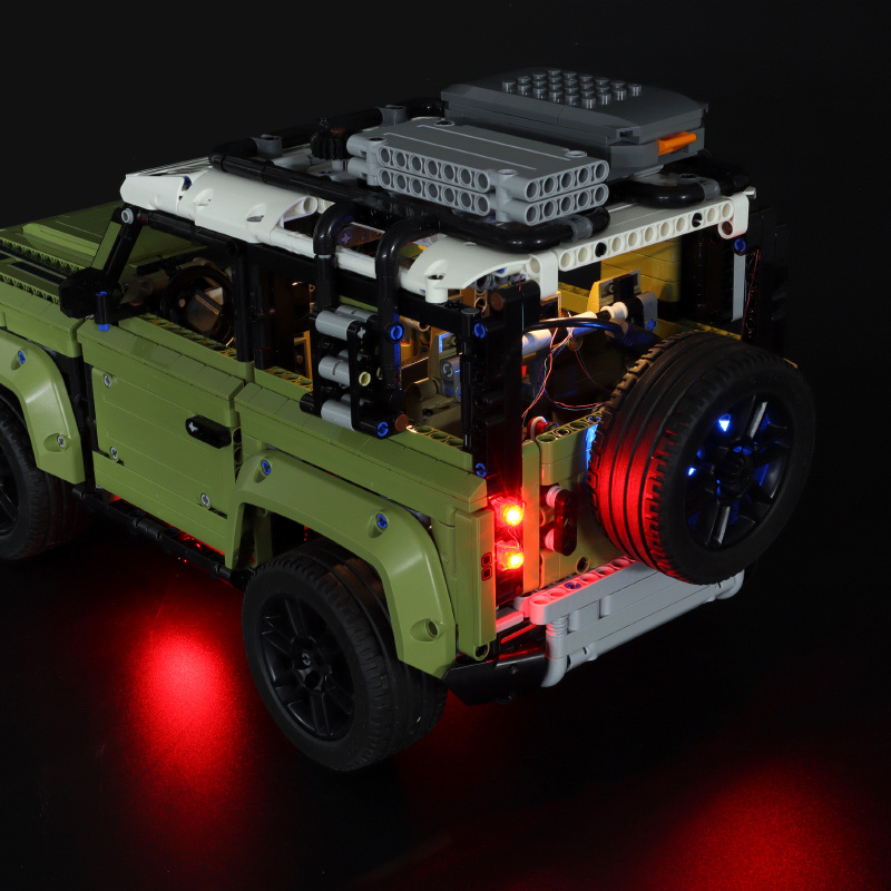 Model Kit Chemistry - LED-Lichtset für LEGO Defender Auto 42110