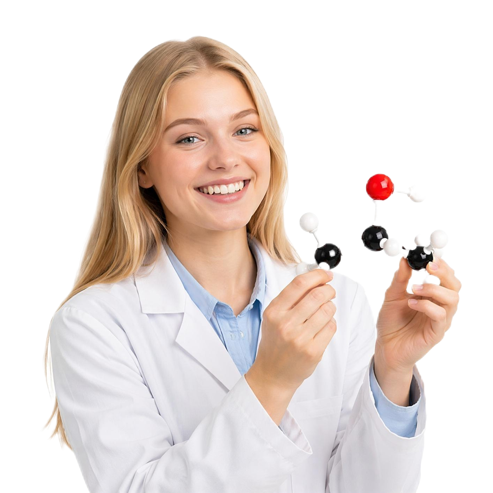 Model Kit Chemistry - Chemie-Molekülmodell-Set zur Strukturvisualisierung & Einfacher Montage,
