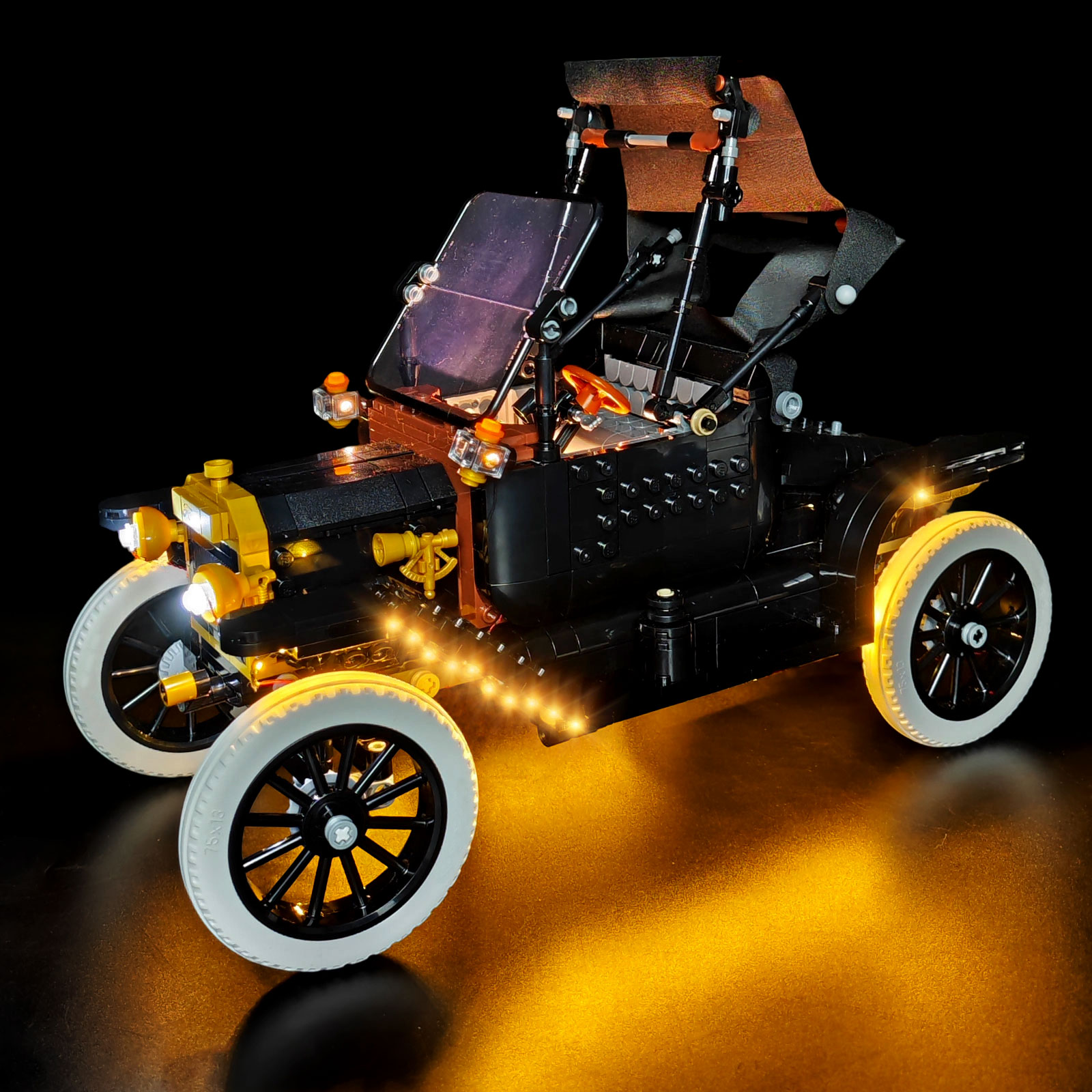 Model Kit Chemistry - LYBMTWF LED-Beleuchtungsset, kompatibel mit Lego 11376