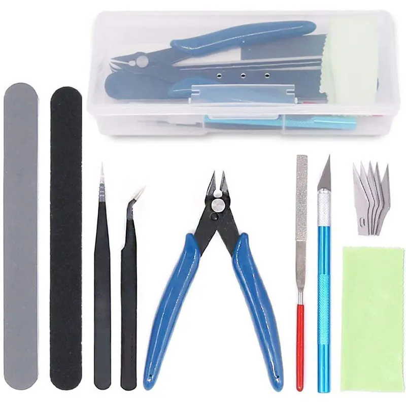 Model Kit Cutter - Modellbau-Werkzeugset Gunpla-Werkzeug für Gundam-Modellbau, Hobby-Modellbauer, Grundwerkzeuge