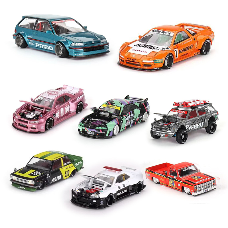 Model Kit Ae86 - Kaido House + MINIGT 1:64 Honda