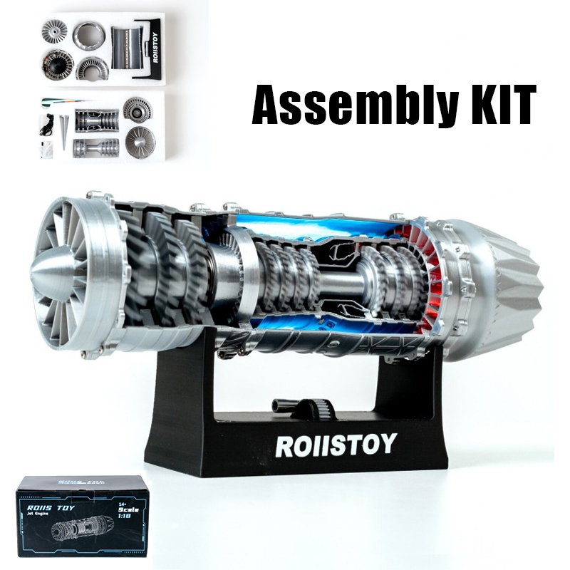 Model Kit Jet Engine - J35 Turbofighter Modellbausatz PLA Hardcore Jet