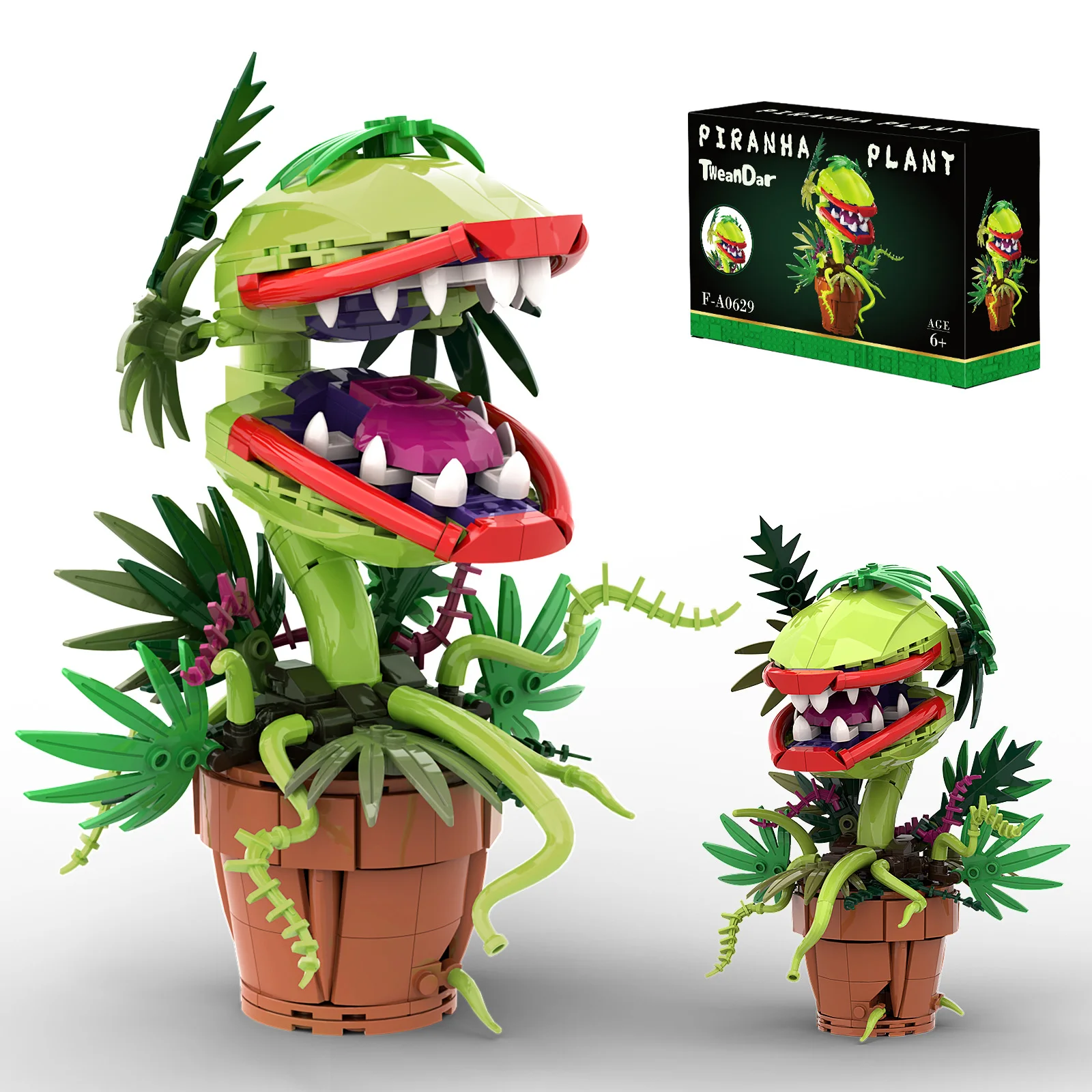 Model Kit In Era - JAKI Kreative Fleischfressende Topfpflanze Menschenfressende Blume