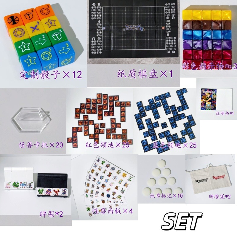 Panel Line Marker - Geeignet für Yu-Gi-Oh! DDM Dungeon Dice