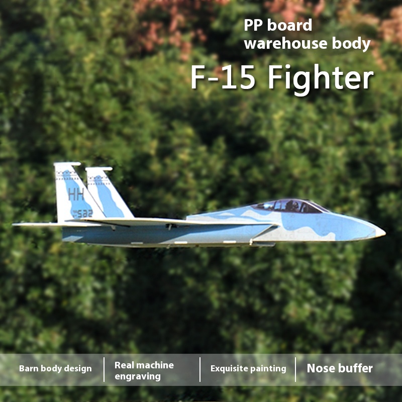 Model Kit Jet - F15 Kampfjet, 740 mm Spannweite, PP