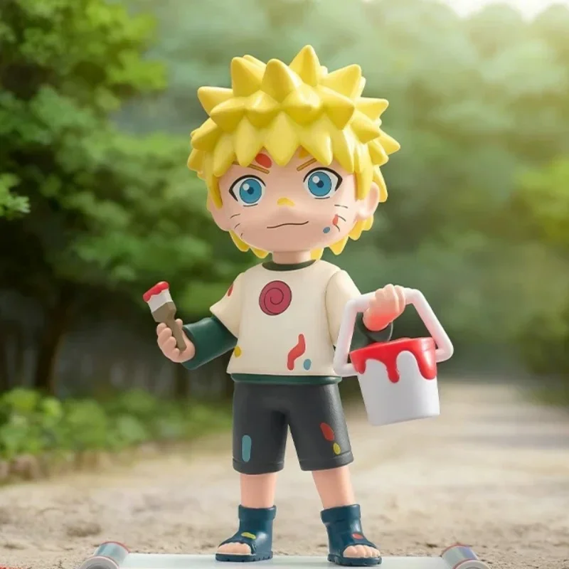 Model Kit Naruto - POP MART Naruto Shippuden Kindheits-Serie Trendige