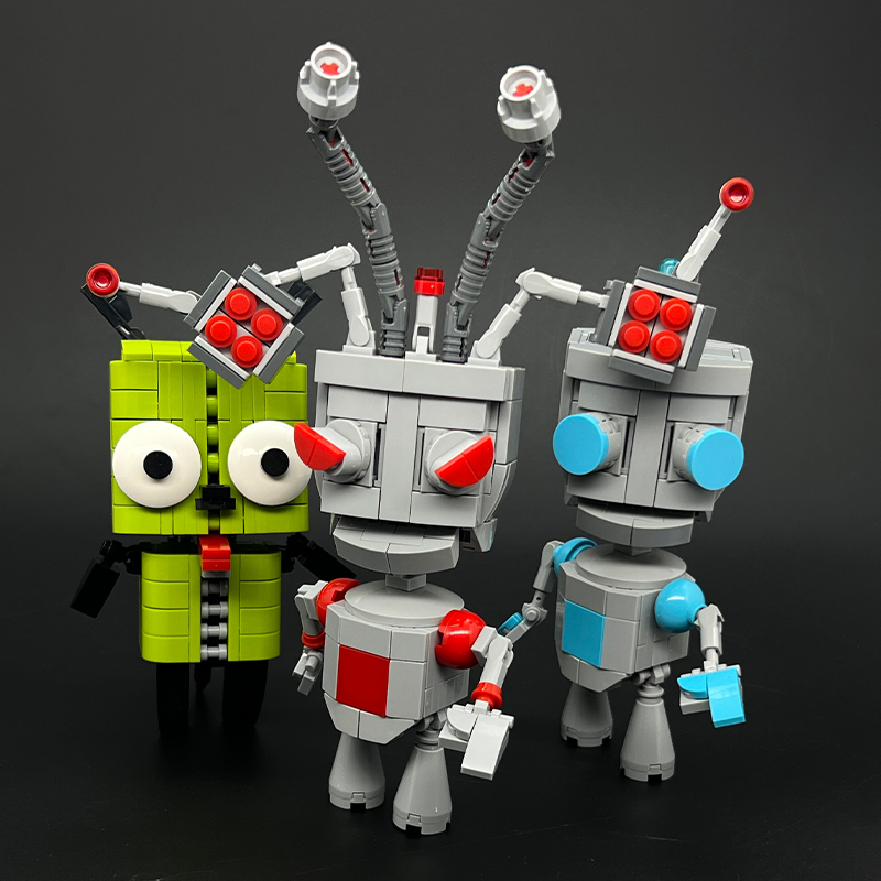Model Kit Chemistry - Alien Roboter Hund Kreative Modell Bausteine