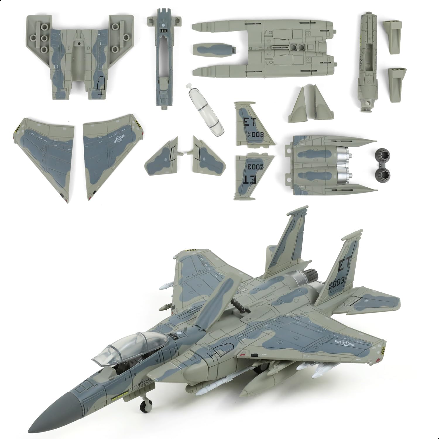 1/72 F-15EX Eagle II Amerikani – Model Kit Jet Bewertung und Preis