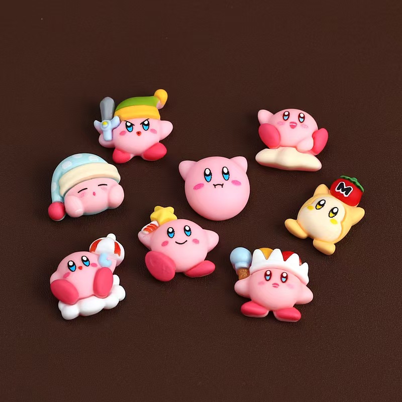8 Teile/satz Cartoon Nette Ani – Model Kit Kirby Bewertung und Preis