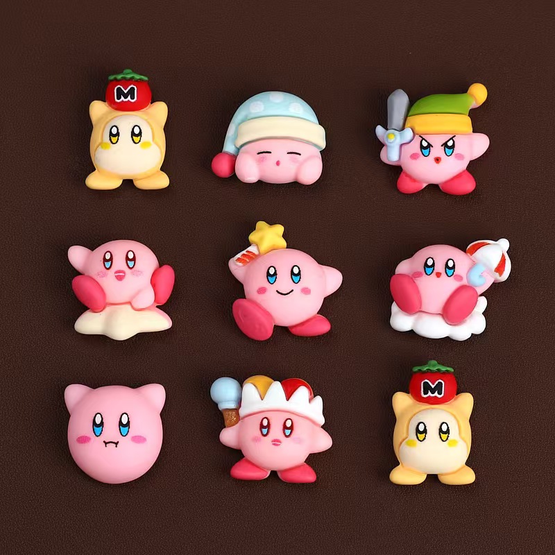 8 Teile/satz Cartoon Nette Ani – Model Kit Kirby Bewertung und Preis