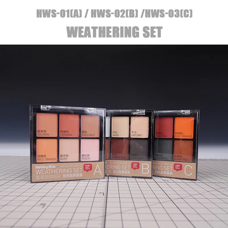 HOBBY MIO HWS-01/02/03 Festes  – Weathering Model Kit Bewertung und Preis