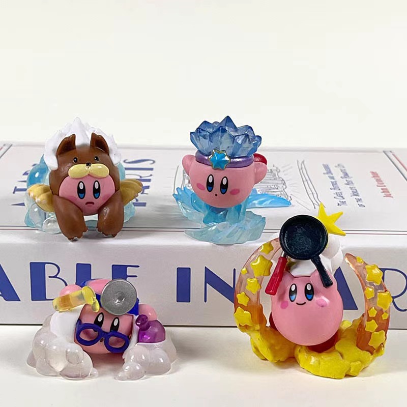 4-teiliges Set Anime Kirby Fig – Model Kit Kirby Bewertung und Preis