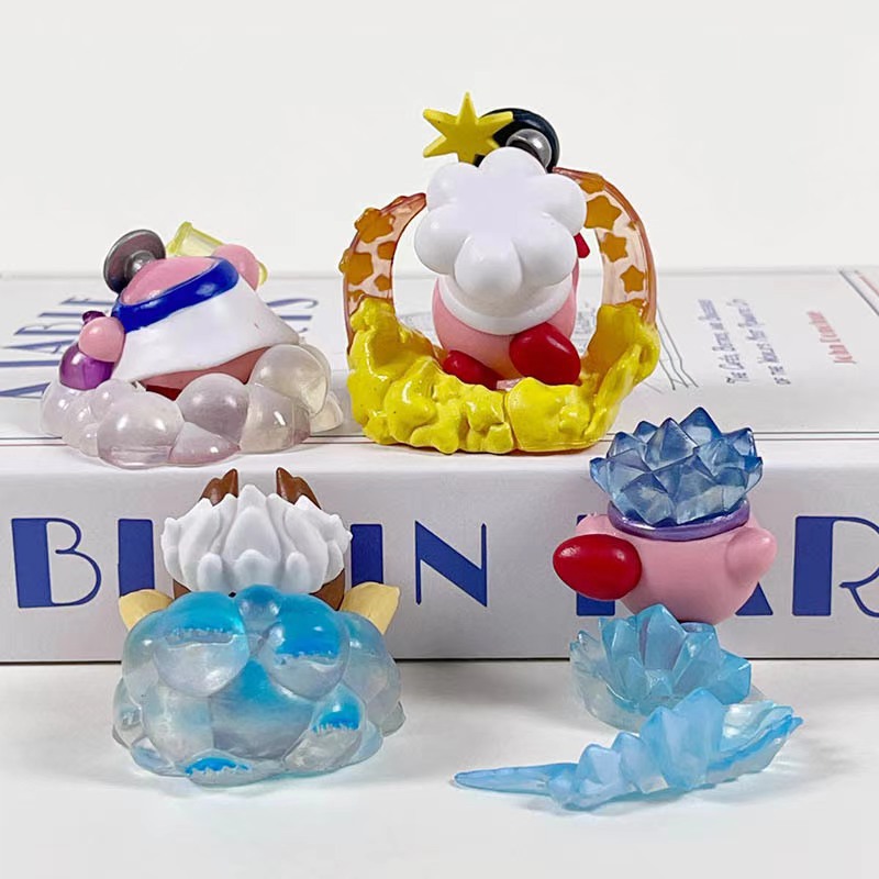 4-teiliges Set Anime Kirby Fig – Model Kit Kirby Bewertung und Preis
