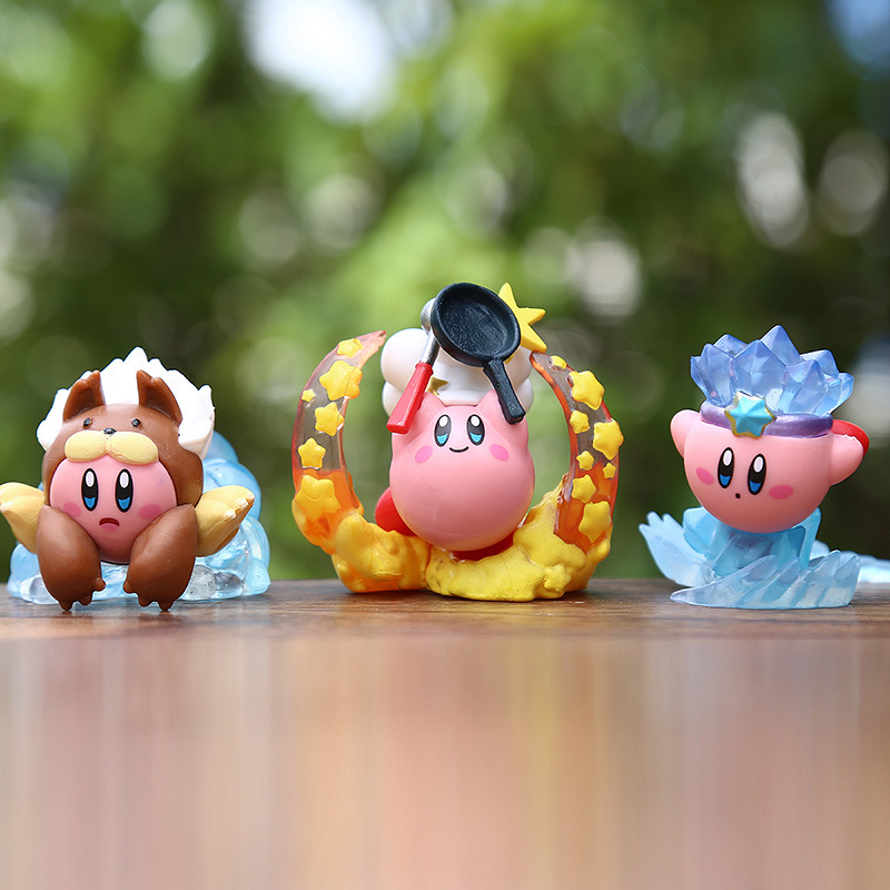 4-teiliges Set Anime Kirby Fig – Model Kit Kirby Bewertung und Preis