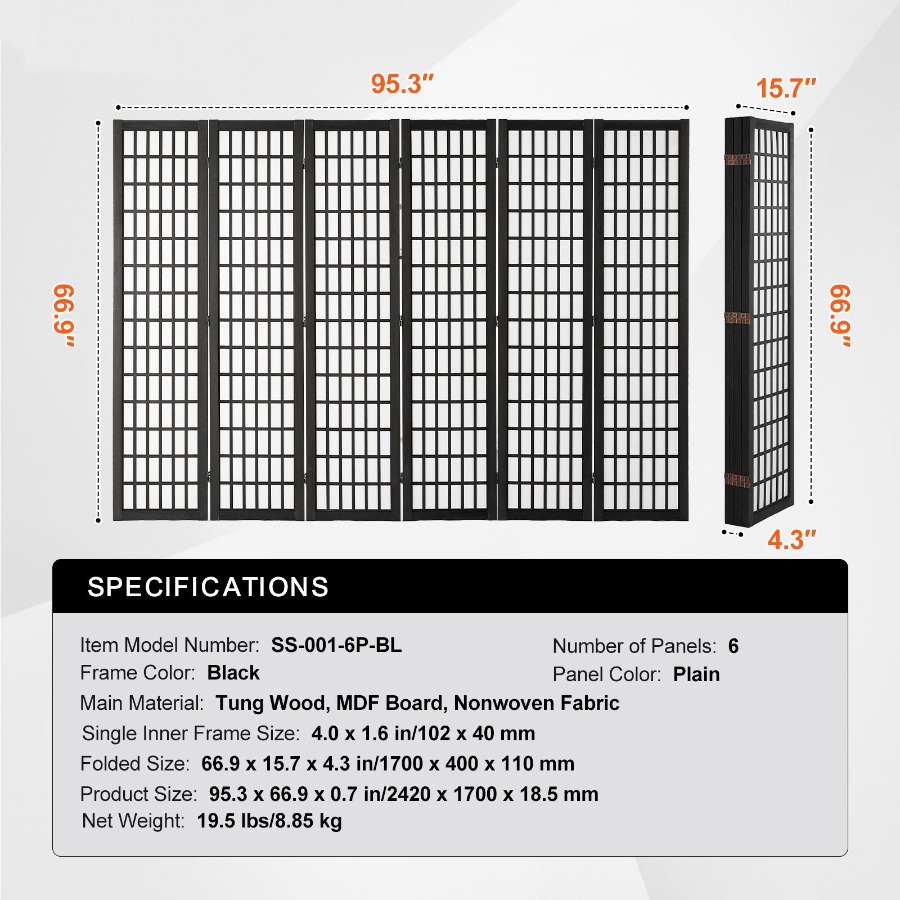 6-teiliger Japanischer Raumtei – Panel Line Marker Bewertung und Preis