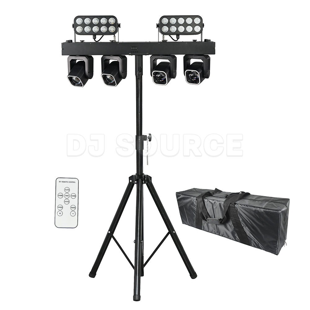 LED RGBW 4in1 4x40W Beam Movin – Wash Effect Set Bewertung und Preis