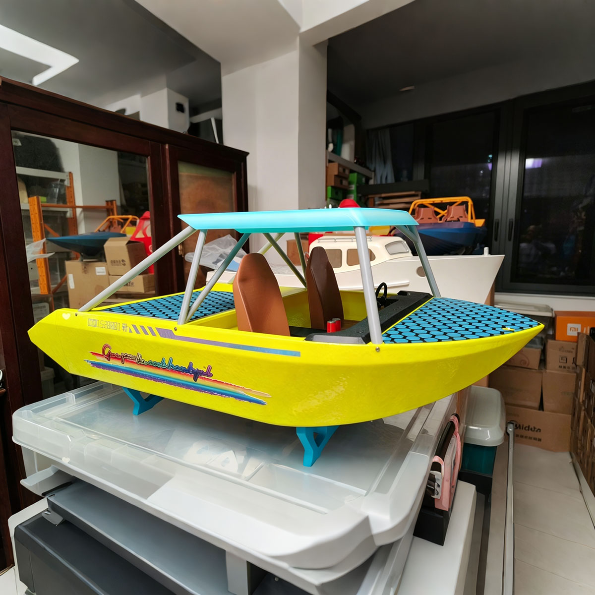 RC-Geschwindigkeit ​ ​ Boot 64 – Model Kit Jet Bewertung und Preis