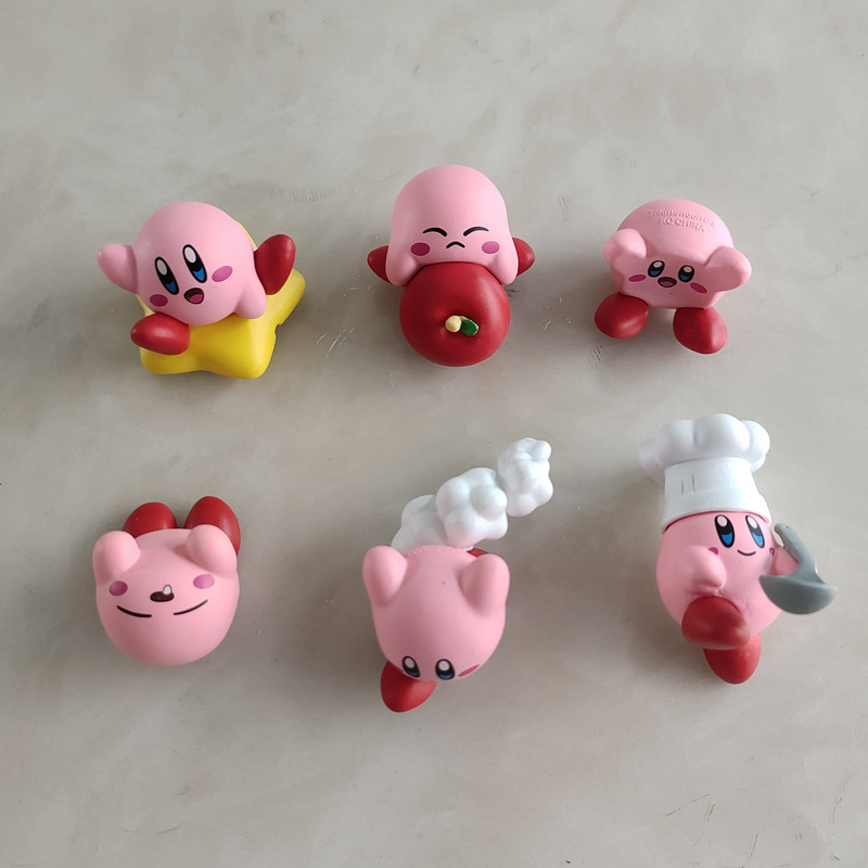 6-teiliges Set Kawaii Kirby Ga – Model Kit Kirby Bewertung und Preis