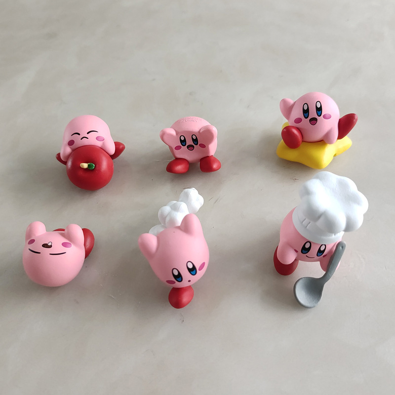 6-teiliges Set Kawaii Kirby Ga – Model Kit Kirby Bewertung und Preis